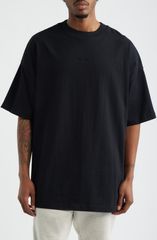 サカイ sacai コットンジャージー Tシャツ カットソー 半袖 ブラック
