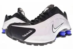 ナイキ NIKE SHOXR4 METALLIC SILVER 28.5cm AR3565-006 ショックス メタリック シルバー 【ブランド古着ベクトル】【中古】 ▲260318