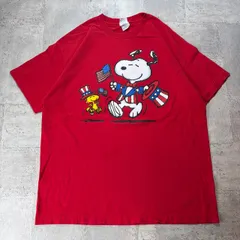 O-1090 キャラクター Peanuts Snoopy スヌーピー グラフィックプリントTシャツ サイズXL