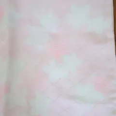 【アンティーク昭和レトロ】淡く美しい桜色の長襦袢「リメイク素材にも」