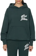 グッドフォーナッシング レディース アウター パーカー・スウェット Good For Nothing Funk Relaxed Hoodie Green グリーン