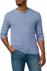 ジョーズ メンズ トップス Tシャツ Joes Long Sleeve Henley Troposphere