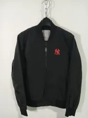 MLB ニューヨーク・ヤンキース ブラック ブルゾン ジャケット
