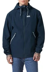 ヘリーハンセン メンズ アウター ジャケット・ブルゾン Helly Hansen Sandoy Rain Jacket Navy ネイビー