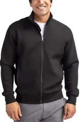 カッターアンドバック メンズ アウター パーカー・スウェット ジャケット Cutter Buck Roam Full Zip Jacket Black ブラックのサムネイル