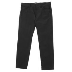 ANN DEMEULEMEESTER 本人期 ウールスラックス 34 ブラック - メルカリ