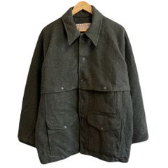 FILSON フィルソン ウールジャケット ダブルマッキーノクルーザージャケット フロントボタン ダークグリーン No.M825