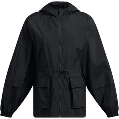 アンダーアーマー レディース アウター ジャケット・ブルゾン ジャケット Under Armour Woven Jacket Ld99 Black ブラック