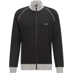 ボス メンズ アウター ジャケット・ブルゾン ジャケット Boss Mix and Match Zip Jacket Black 001 ブラック