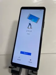 @ 【良品】Xperia 10 II au 64GB SOV43 ブラック 0300