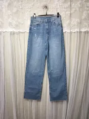 H&M の ワイド ウルトラ ハイ ウェスト デニム