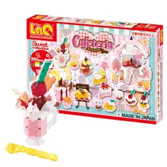 LaQ ラキュー｜スイートコレクション カフェテリア｜5歳 中級｜知育玩具 立体 日本製 ブロック プレゼント 子供 入学のサムネイル