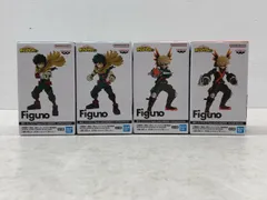 未開封★僕のヒーローアカデミア Figuno 緑谷出久/爆豪勝己 フィギュア 全4種セット まとめ売り【P5017-008】083