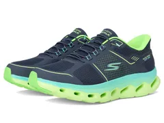 スケッチャーズ レディース シューズ スニーカー SKECHERS Performance Go Walk Glide Step 20 Elektra Hands Free SlipIns NavyLime ネイビー