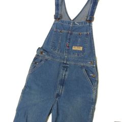 70s OSHKOSH オシュコシュ オーバーオール デニム M〜L相当 - メルカリ