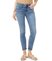 シルバー ジーンズ レディース ボトムス デニムパンツ リラックスフィット Silver Jeans Co Girlfriend Relaxed Fit Slim Leg Jeansoho