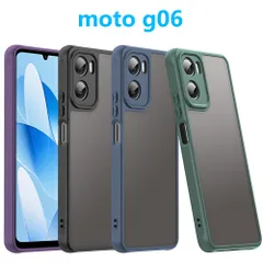 moto g06 ケース 半透明 保護 TPUケース 衝撃吸収 ストラップホール 人気 シリコン 軽量 クッション モトジーゼロシックス レンズカバー ソフトケース 防滑 スタイリッシュ ハードスマホカバーのサムネイル