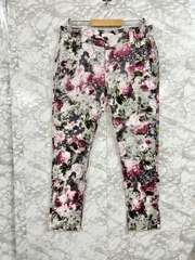 and it_ アンドイット カラフル花柄ストレッチパンツ◆Size LLのサムネイル