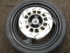スポーツバイク用ブラックホイールノーマルタイヤ ノーマルホイル