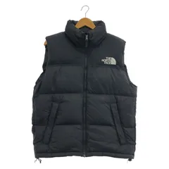 【中古】THE NORTH FACE ヌプシダウンベスト サイズM ブラック[79]