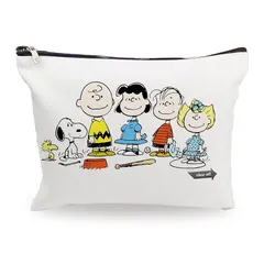 【新品】 スヌーピー ポーチ レディース 化粧ポーチ ミニポーチ 機能的 大容量 軽量 出張 トラベルポーチ 1