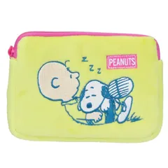 【新品】 エスケイジャパン スヌーピーミニティッシュポーチ付きパスケース2 チャーリーブラウン 0
