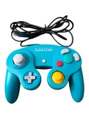 ゲームキューブコントローラー エメラルドブルー【中古品】