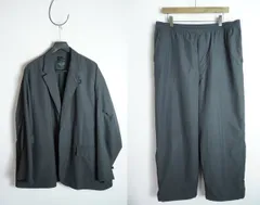 美品 DAIWA PIER39 ダイワ ピア TECH LOOSE 2B JACKET TWILL＋ TECH EASY TROUSERS TWILL ジャケット パンツ セットアップ スーツ 1855Q♪のサムネイル