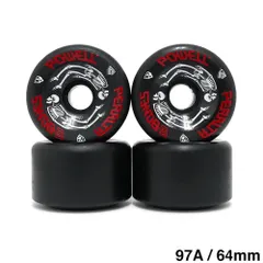 POWELL PERALTA WHEEL パウエルペラルタ ウィール G-BONES 97A 黒 64mm　スケートボード スケボーのサムネイル