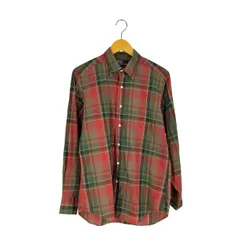 ポロバイラルフローレン Polo by RALPH LAUREN 90S マドラスチェック ポニー無し 襟芯 L/S レギュラーカラーシャツ レディース  15 1/2 -33