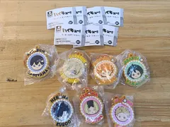 未使用　ハイキュー!! クッキーモチーフラバー 全7種 コンプセット HQ  【E4759-001】▶110