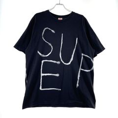 supreme Painted Tee サイズM 黒 - メルカリ