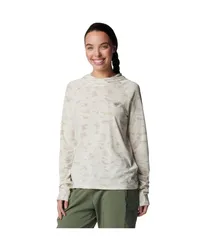 コロンビア レディース アウター パーカー・スウェット Columbia PFG Uncharted Hoodie Stone Uncharted Waters ストーンのサムネイル