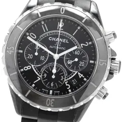 シャネル CHANEL H0939 J12 黒セラミック クロノグラフ 自動巻き メンズ _906304のサムネイル