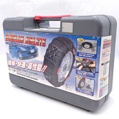 使用1回のみ【冬装備】タイヤチェーン バイアスロンアスリート BA17 