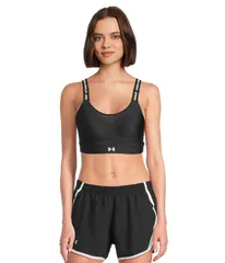 アンダーアーマー レディース アンダーウェア ブラジャー Under Armour Infinity High Impact Sports Bra BlackWhite ホワイト
