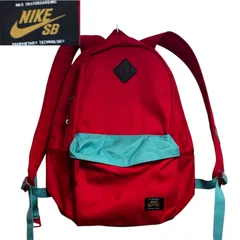NIKE SB ナイキ リュック バックパック 美品 赤 レッド スケートボード スケボー カラフル 派手