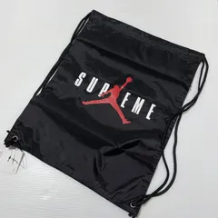【中古美品】Supreme シュプリーム × JORDAN ジョーダン 別注 コラボ 24FW DRAWSTRING BAGPACK 196923784490 ドローストリング バックパック カバン リュックサック 【188-260404-yo-22-tei】