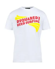 ディースクエアード メンズ トップス Tシャツ DSQUARED2 Ｔシャツ White ホワイト