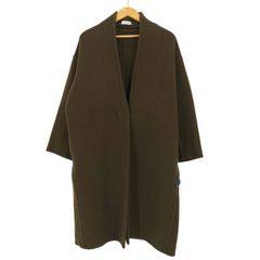 Deuxieme Classe ダブルフェイスノーカラーコート - メルカリ
