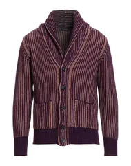 ラルディーニ メンズ アウター カーディガン LARDINI カーディガン Plum プラムのサムネイル