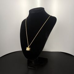 本物 良品 □ クロエ □ パディントン ネックレス ゴールド カラー 