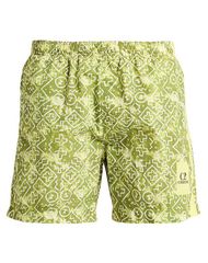 CP Company Men's Swimwear Half Pants/Shorts CP COMPANY Swimwear (Boxer Shorts) Lime Green