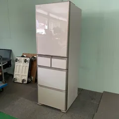 2018年製 日立冷蔵庫  R-S4000H(XW) 日立 片開き5ドア 右開きタイプ冷蔵庫 真空チルド Sシリーズ R-S4000H