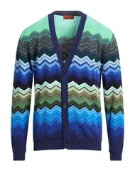 ミッソーニ メンズ アウター カーディガン MISSONI カーディガン Blue ブルーのサムネイル