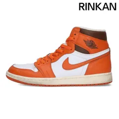 ナイキ  WMNS AIR JORDAN 1 RETRO HIGH OG STARFISH DO9369-101 エアジョーダン1レトロハイスターフィッシュスニーカー メンズ 27.5cm
