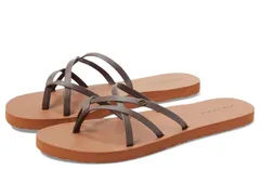ボルコム レディース シューズ サンダル Volcom New School II Brown 1 ブラウンのサムネイル