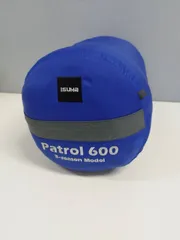 【未使用に近い】ISUKA Patrol 600/3シーズンモデル/寝袋・シュラフ 製品 - ISUKA - イスカ 寝袋・シュラフの専門メーカー -