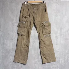 BLUE WAY surplus 日本製 ギミック カーゴパンツ Y2K | ブルーウェイ サープラス ミリタリー ワークパンツ 多数ポケット ヘリンボーンパラシュート00s 90s 裏原パンク フェアリーグランジ テック ビンテージ 廃盤 古着archiveのサムネイル