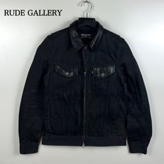 ルードギャラリー ホースレザー リジットデニムジャケット - メルカリ